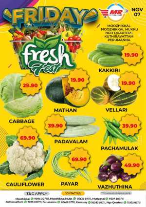 Fresh Deals In MR Hypermarket Calicut